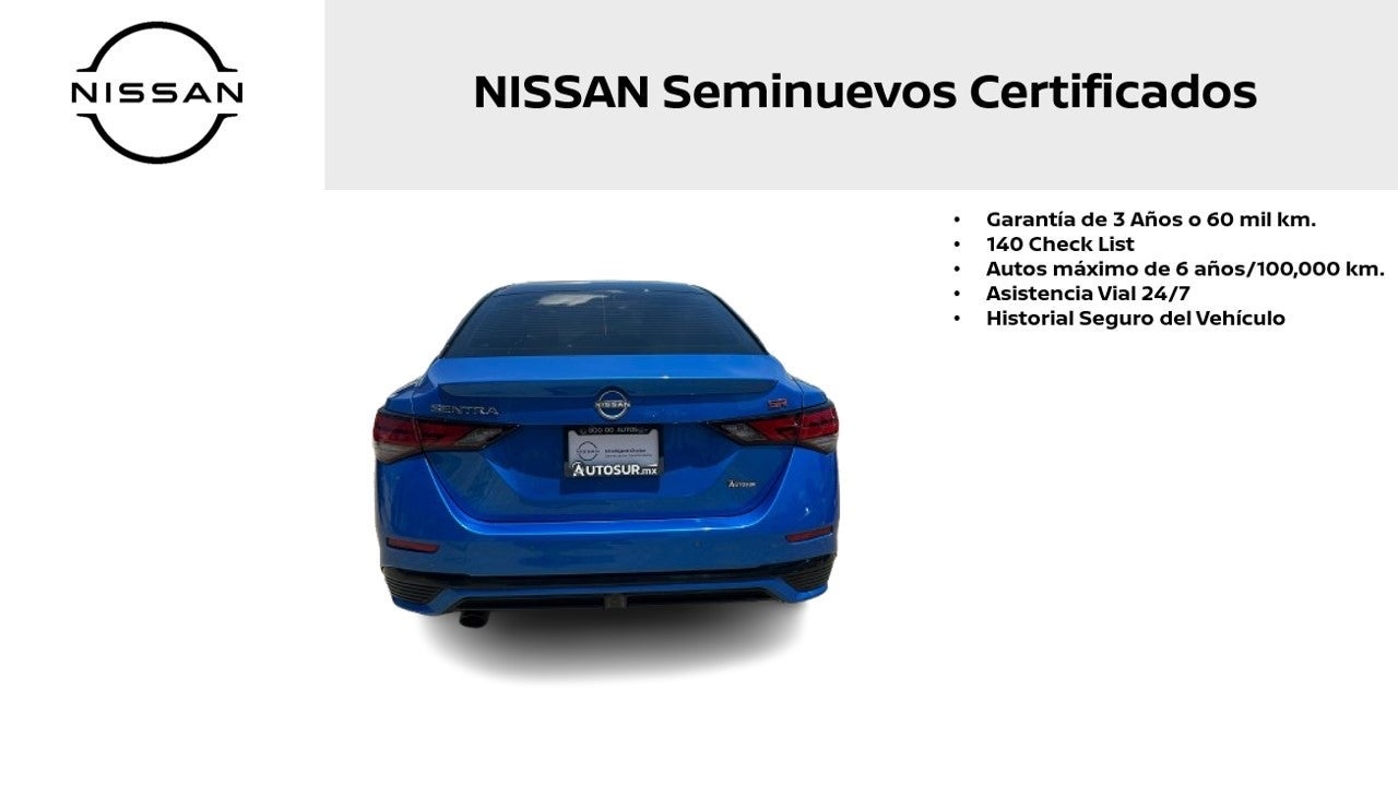 2024 Nissan Sentra SR PLATINUM BI TONO CVT L4 2.0L 145 CP 4 PUERTAS AUT BA AA