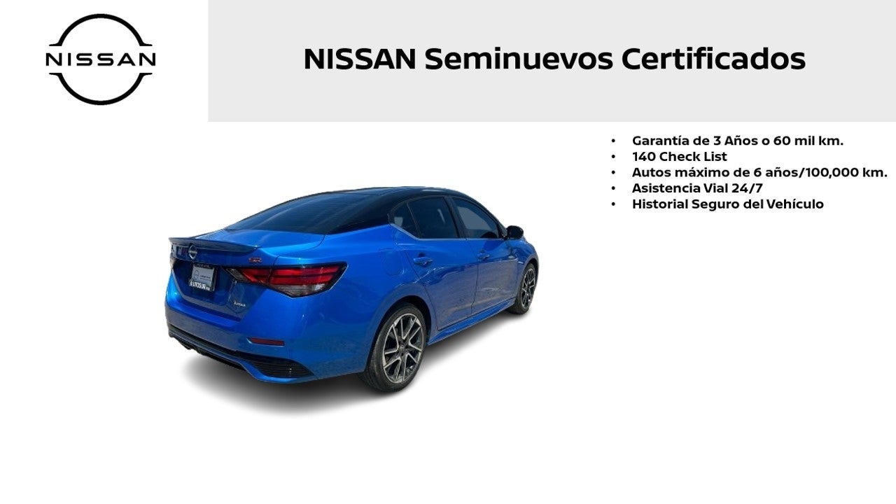 2024 Nissan Sentra SR PLATINUM BI TONO CVT L4 2.0L 145 CP 4 PUERTAS AUT BA AA