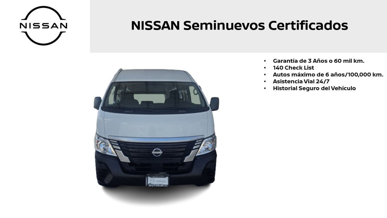 2024 Nissan Urvan URVAN PANEL AMPLIA AA '24