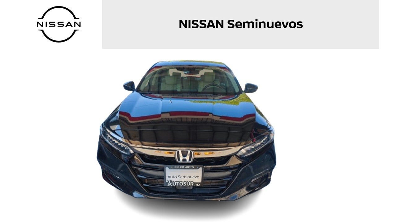 2020 Honda Accord TOURING L4 2.0L 247 CP 4 PUERTAS AUT PIEL BA AA QC