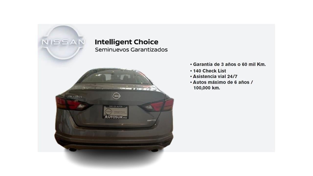 2022 Nissan Altima EXCLUSIVE, L4, 2.0T, 248 CP, 4 PUERTAS, AUT