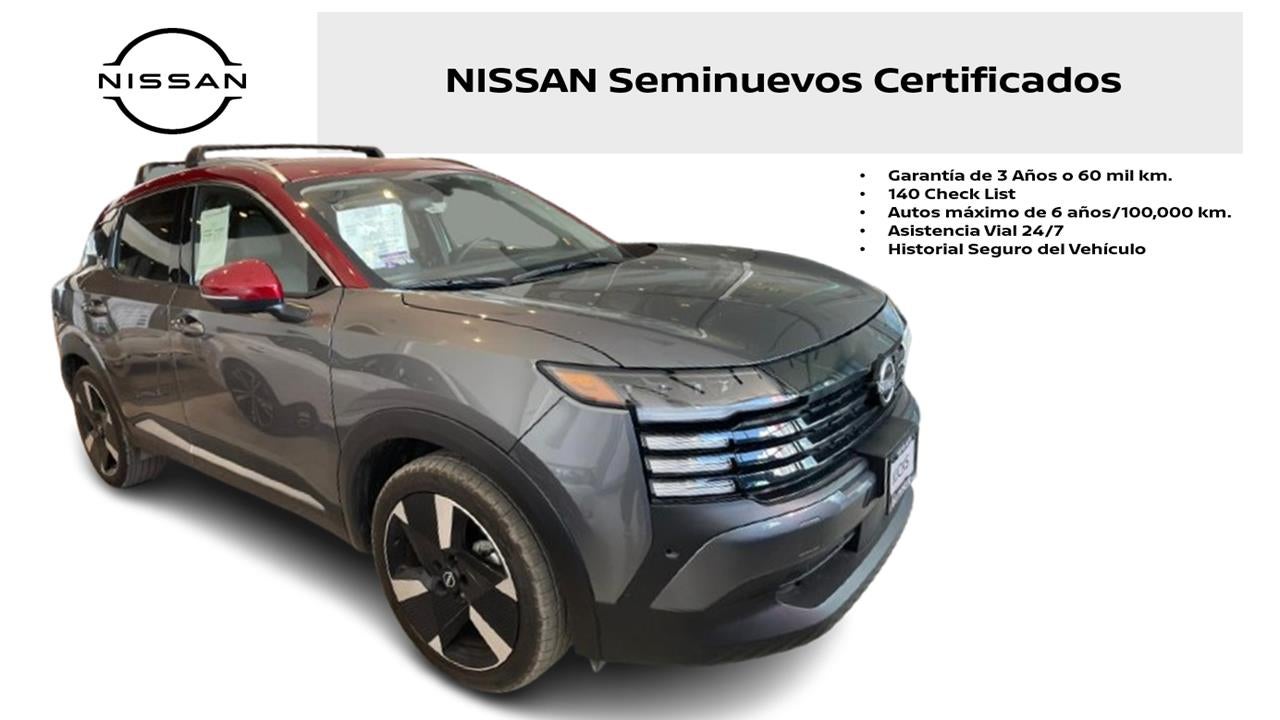 2025 Nissan Kicks PLATINUM BITONO, L4,2.0L, 142 CP, 5 PUERTAS, CVT